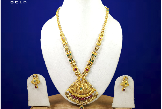 Traditional 18K Gold Temple Je