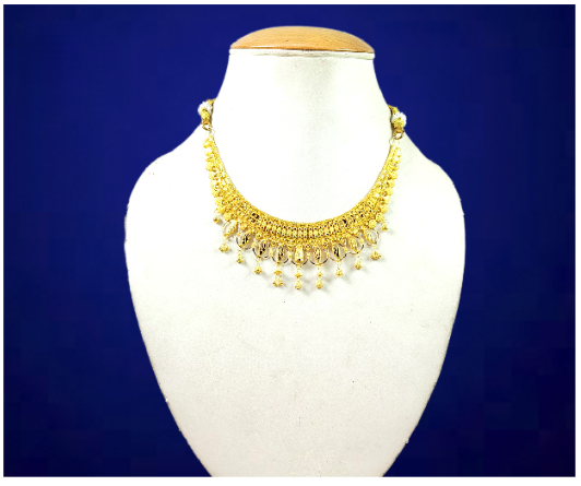 Classic 18K Gold Bridal Choker